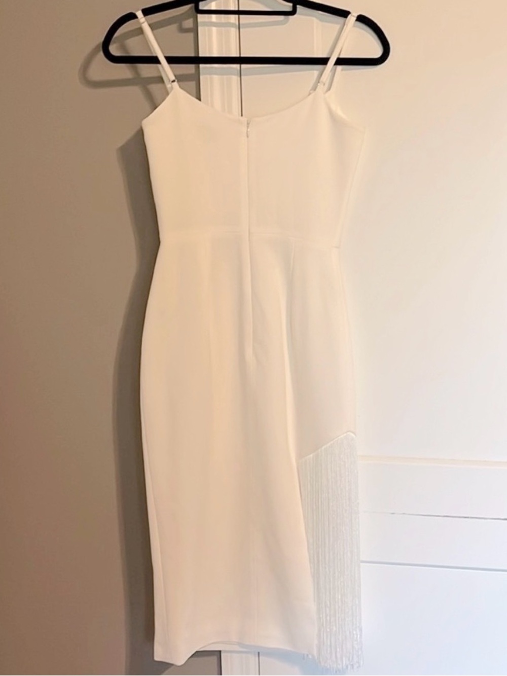 Dress The Population Rory Fringe Midi Dress - Size XXS - Picture 4 of 13